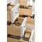 James Martin Vanities De Soto 48in Single Vanity, Bright White w/ 3 CM Carrara Marble Top 825-V48-BW-3CAR - alternate 5